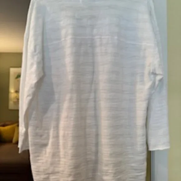 Mocodoc White Long Sleeve Tee - Picture 2 of 5